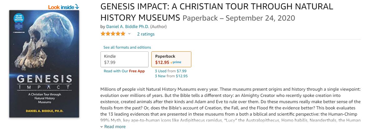 Genesis Impact: A Christian Tour Throgh Natural History Museums